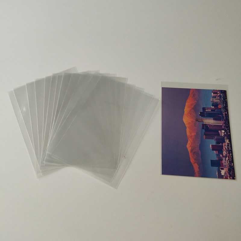 Pungi de depozitare din material moale din plastic transparent cristal transparent