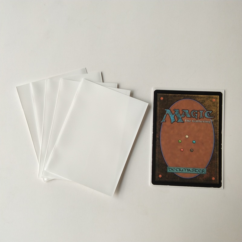 Mânecile de protecție de punte albă cu mâneci Standard Pokemon MTG