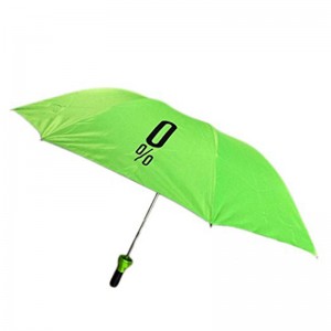 Umbrelă cu sticlă neagră cu logo-ul 21inch 3 umbrele deschise manual pentru copii
