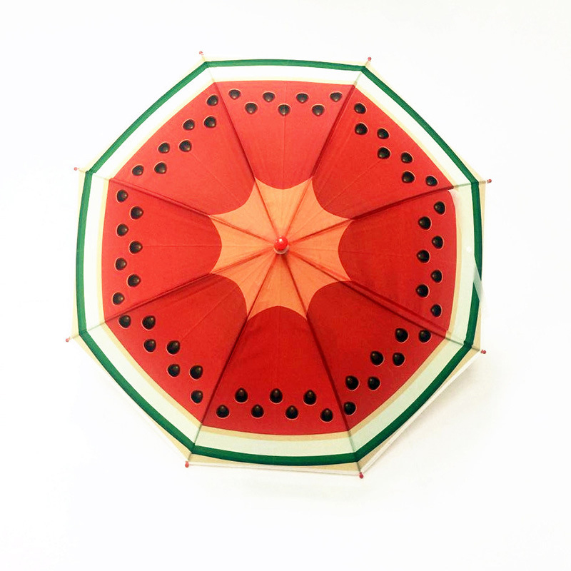 Fructe Transparent transparent POE material parasol Cute umbrelă pentru copii