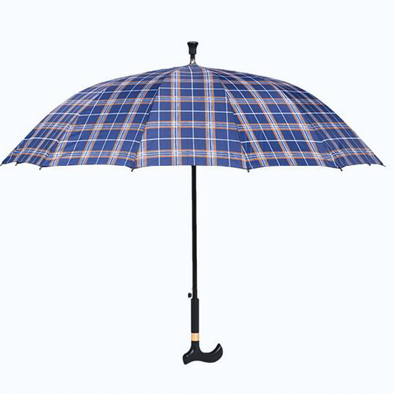 Design pentru om bătrân umbrelă cu baston de mers