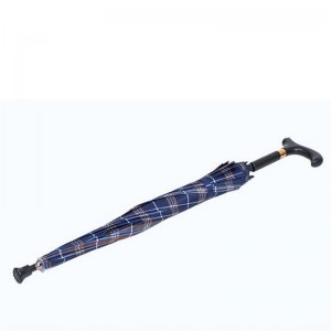 Design pentru om bătrân umbrelă cu baston de mers
