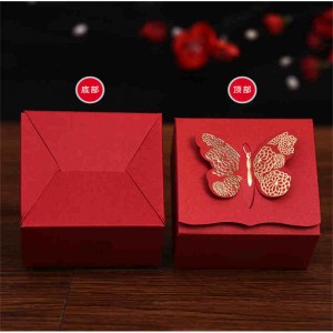 producător en-gros de imprimare personalizată hârtie kraft cutie de ambalare pentru salată de unică folosință