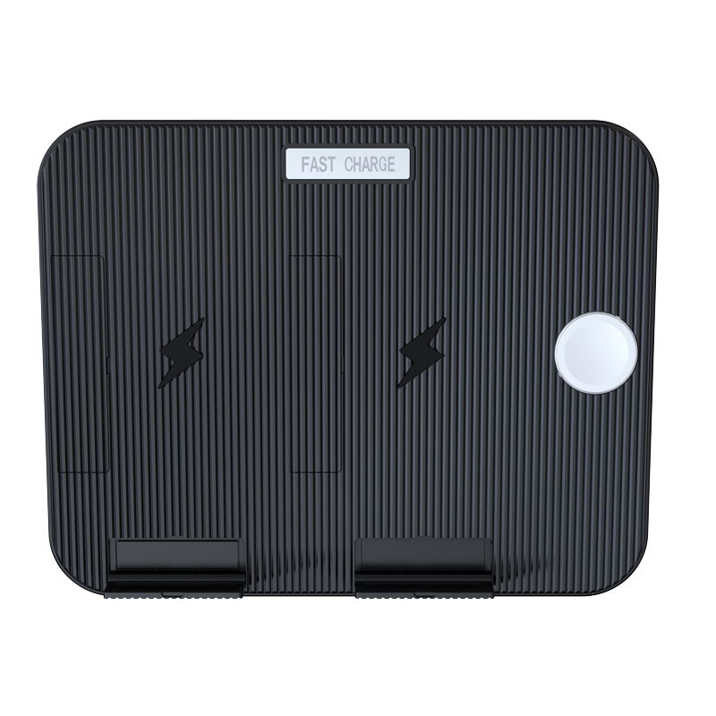 KPS-9301HC OEM vânzare la cald 10W rapid QI 2 încărcare mobilă 3 în 1 încărcător wireless cu adaptor 30W