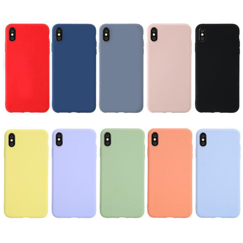 Carcasă de telefon pentru microfibre moi din silicon lichid pentru iPhone Xs