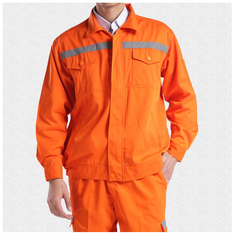 Costum de salubrizare fluorescent personalizat, portocaliu, personalizat