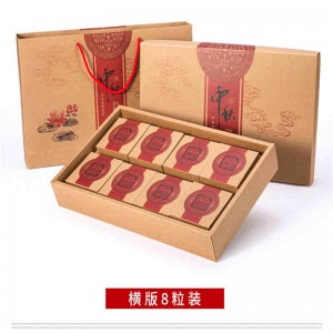 Comert cu ridicata de unică folosință hârtie de carton kraft cutie de ambalare salată de prânz