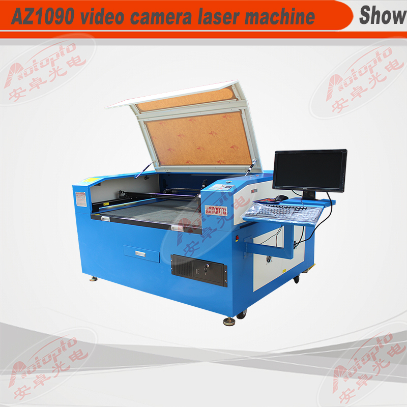 Mașină de tăiat cu laser a camerei video AZ1090