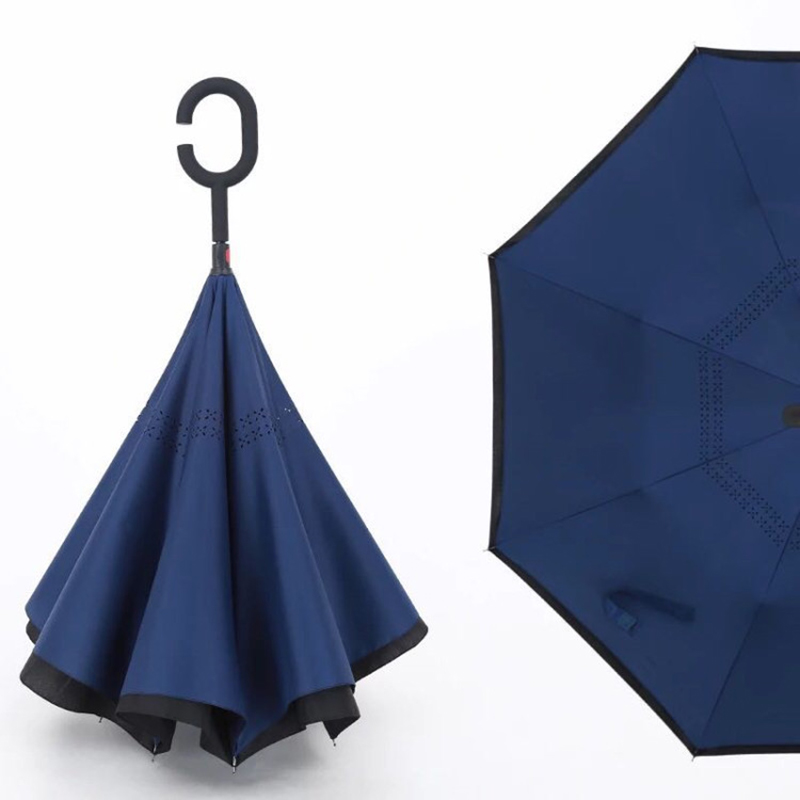 Umbrelă pentru producători de imprimare personalizată cu umbrelă inversă cu funcție manuală deschisă