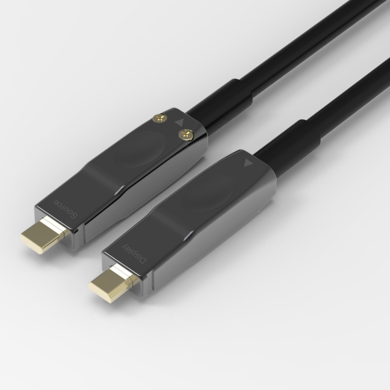 Conector detașabil YUV 4: 4: 4 18.2 Gbps Cablu 3D 4k 60 HZ Hdmi Fibre optice