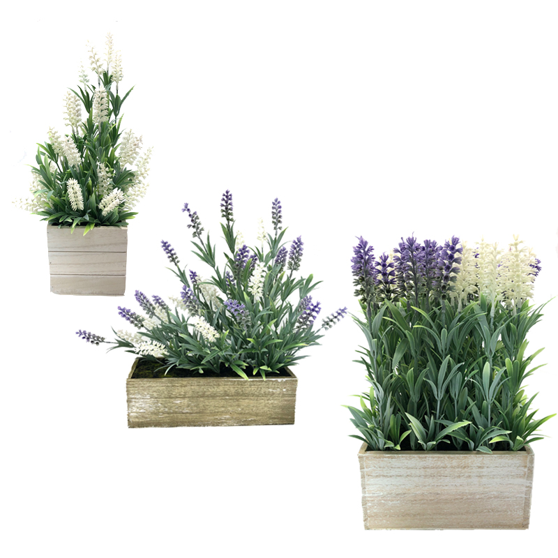 Decorațiuni artificiale de masă Decorațiuni de plante pentru plante Home Decor Flori de lavandă