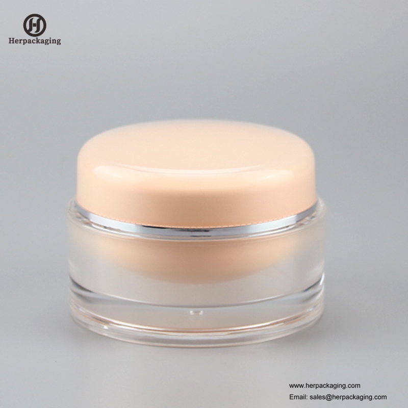 HXL213 borcan de lux rotund cosmetice acrilice goale