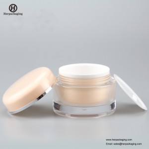 HXL213 borcan de lux rotund cosmetice acrilice goale