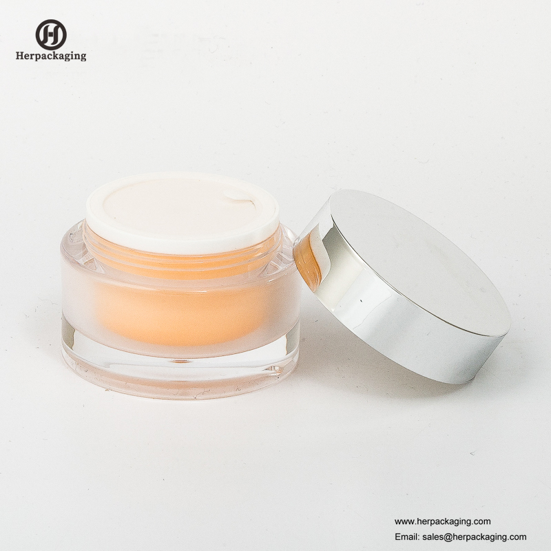 HXL213A borcan de lux din material acrilic rotund de lux