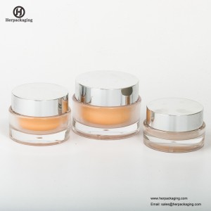 HXL213A borcan de lux din material acrilic rotund de lux