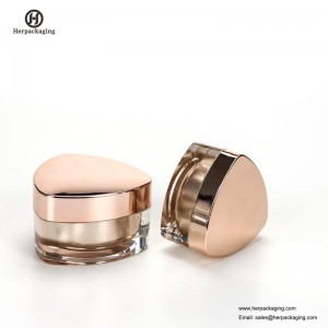 HXL219 lux rotund borcan cosmetic acrilic gol