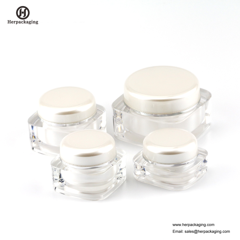 HXL221 borcane cosmetice de lux rotunde, acrilice