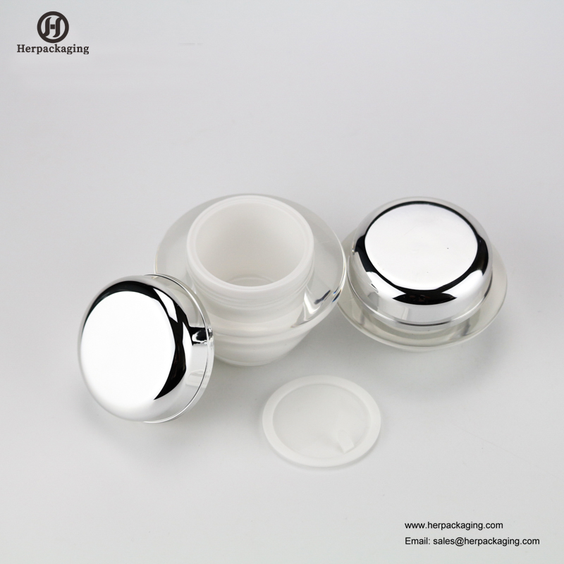 HXL223 lux rotund borcan cosmetic acrilic gol