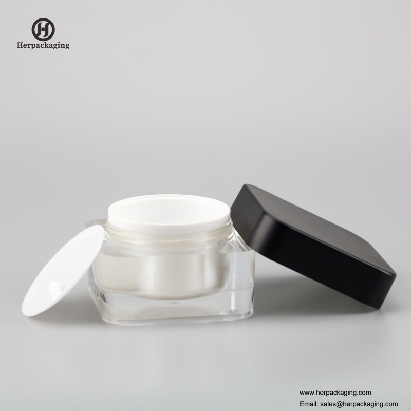 HXL234 borcan de lux rotund cosmetice acrilice goale