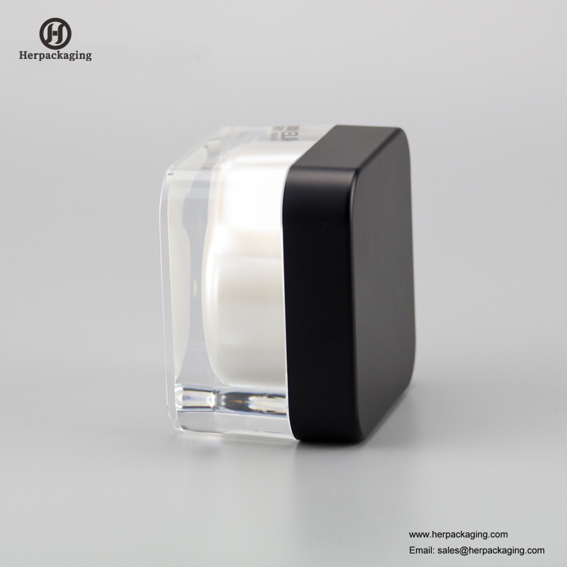 HXL234 borcan de lux rotund cosmetice acrilice goale