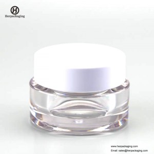 HXL237A borcan de lux rotund cosmetice acrilice goale