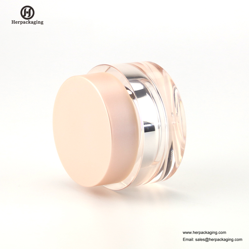 HXL238 borcane cosmetice de lux rotunde, acrilice goale