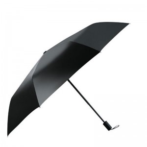 floare din interior cu imprimeu negru anti UV plia umbrelă