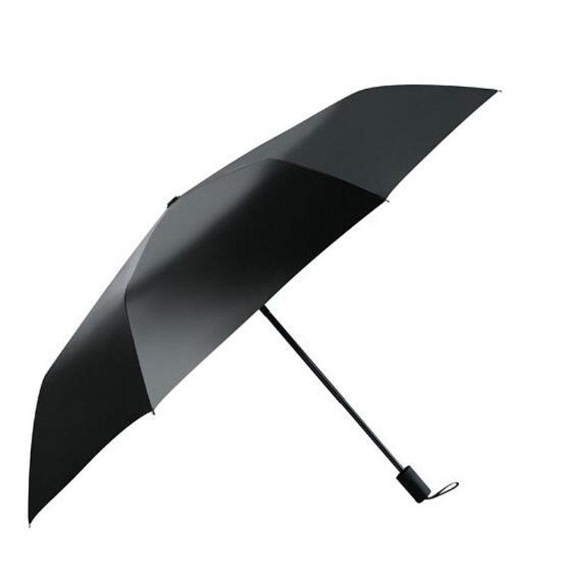 floare din interior cu imprimeu negru anti UV plia umbrelă