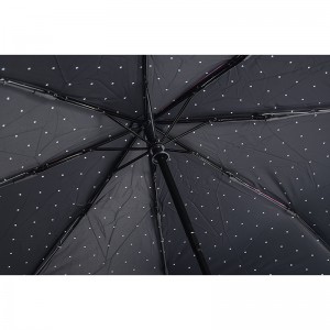 Material roz de culoare uv cu o umbrelă de tipărire de 3 ori funcție complet deschisă