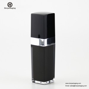 HXL314 Gol cremă acrilică fără aer și loțiune pentru loțiune Ambalare cosmetică recipient pentru îngrijirea pielii