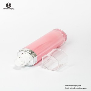 HXL319 Gol cremă acrilică fără aer și loțiune pentru loțiune Ambalare cosmetică recipient pentru îngrijirea pielii