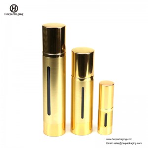 HXL418 Gol cremă acrilică fără aer și loțiune de sticlă Ambalare cosmetică recipient pentru îngrijirea pielii