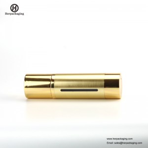 HXL418 Gol cremă acrilică fără aer și loțiune de sticlă Ambalare cosmetică recipient pentru îngrijirea pielii