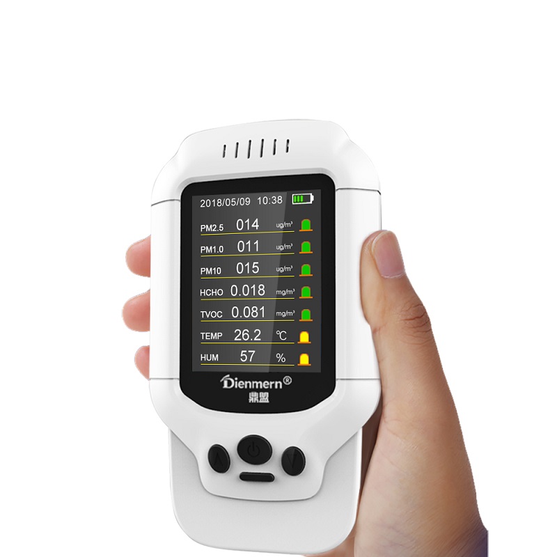 Dienmern DM502 Monitor de înaltă calitate multifuncțional pentru detectarea calității aerului interior Pm2.5