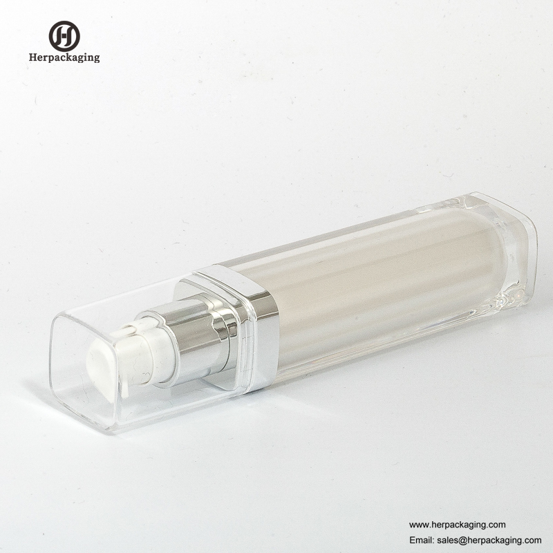 HXL3110 Gol cremă acrilică fără aer și loțiune Loțiune Ambalare cosmetică recipient pentru îngrijirea pielii
