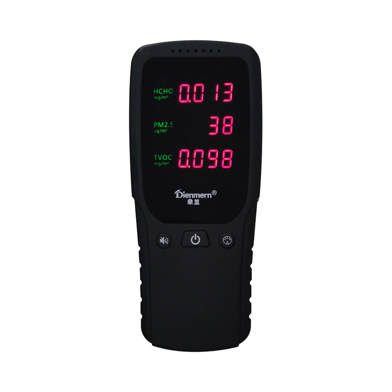 PM2.5 Monitor HCHO TVOC Detector de aer