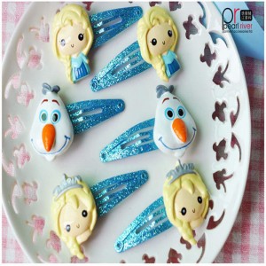 sirenă prințesă Micky carton Decorațiune babygirl în siguranță Ac de păr