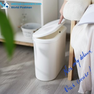 Slim Recycle Capac Capac Apăsați coșul de gunoi