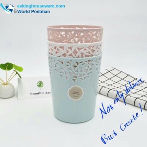 Hollow Round Cos de plastic