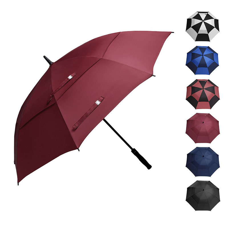 Umbrela automată de golf de 30 inci 32 cm inchidere cu vânt și impermeabilă