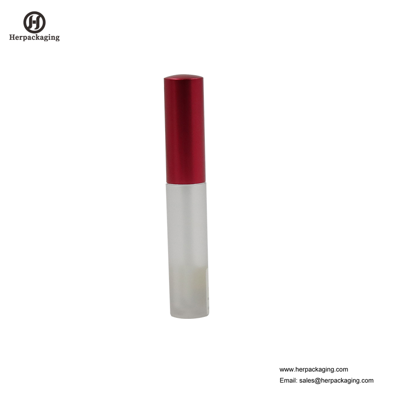 HCL302 Clear Plastic Tuburi de luciu pentru buze goale pentru produse cosmetice color aplicatoare de luciu pentru buze flocate