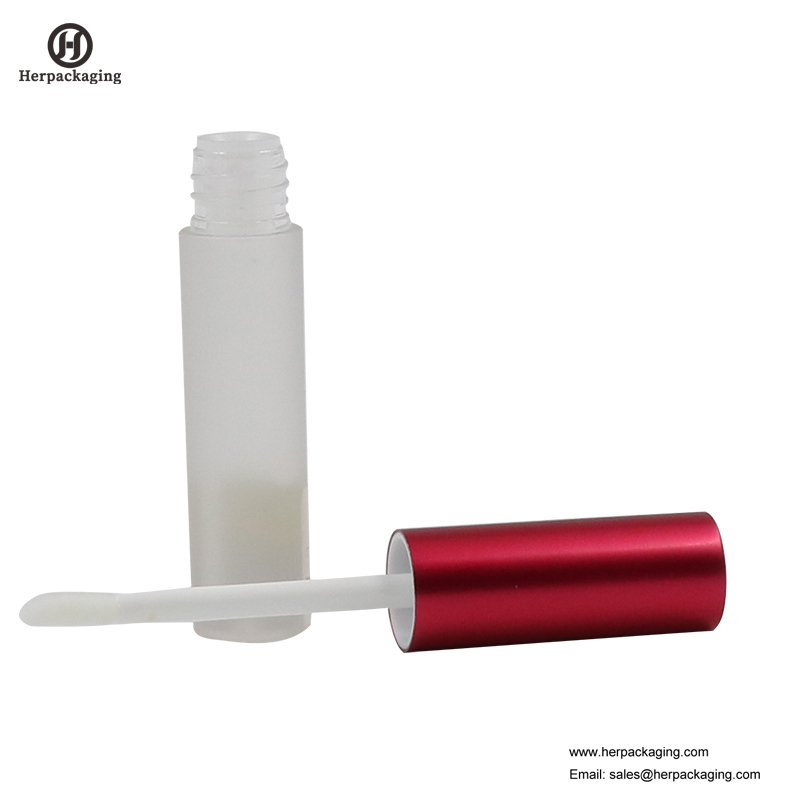 HCL302 Clear Plastic Tuburi de luciu pentru buze goale pentru produse cosmetice color aplicatoare de luciu pentru buze flocate