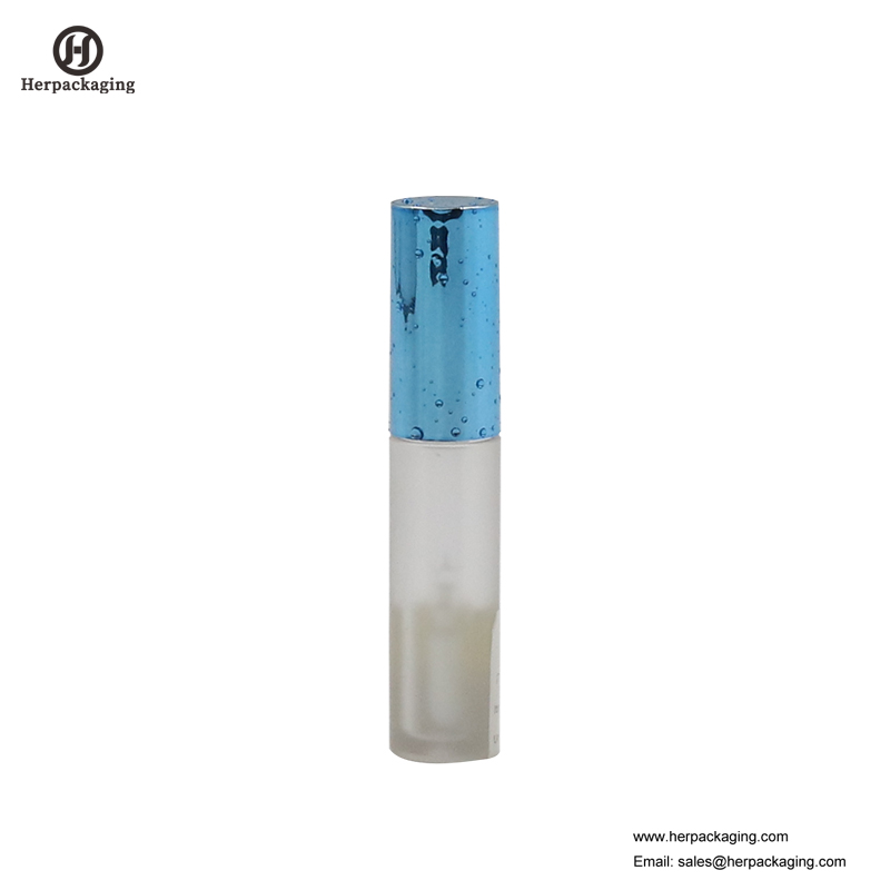 HCL303 Clear Plastic Tuburi de luciu pentru buze goale pentru produse cosmetice color aplicatoare de luciu pentru buze flocate
