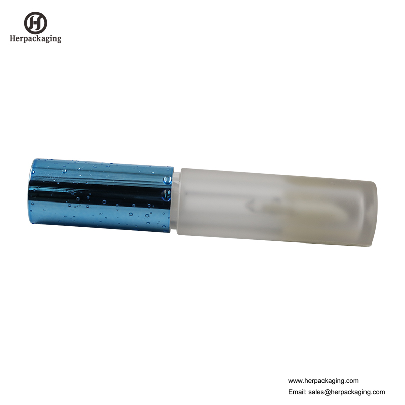 HCL303 Clear Plastic Tuburi de luciu pentru buze goale pentru produse cosmetice color aplicatoare de luciu pentru buze flocate