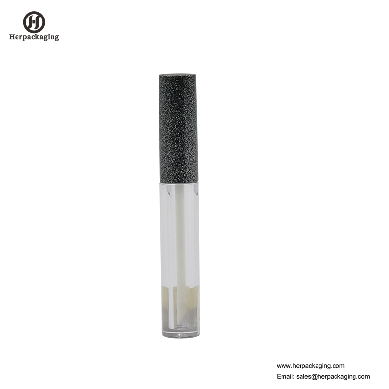 HCL305 Clear Plastic Tuburi de luciu pentru buze goale pentru produse cosmetice color aplicatoare de luciu pentru buze flocate