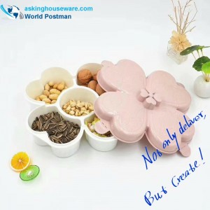 Formă de flori Depozitare alimente Biscuiți Biscuiți Organizator Coș