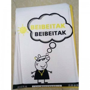 design ecologic logo logo personalizat auto-sigiliu adhesivepink dimensiuni mici poli bulle plicuri captusite