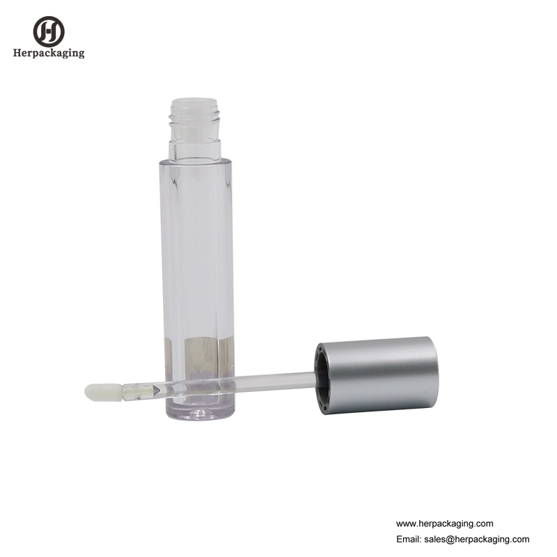 HCL309 Clear Plastic Tuburi de luciu pentru buze goale pentru produse cosmetice color aplicatoare de luciu pentru buze flocate