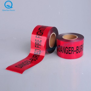 Folie de aluminiu australiană Buried STORMWATER Bandă de avertizare subterană; Banda de avertizare subterană SEWER; LUPTA INCENDIILOR Banda de avertizare subterană