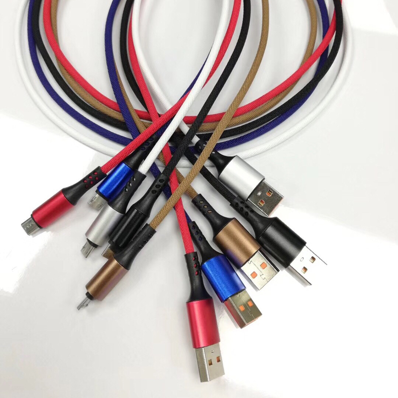 Încărcarea rapidă a cablului de date Micro - USB 2.0 pentru micro USB, tip C, încărcarea fulgerului și sincronizarea iPhone